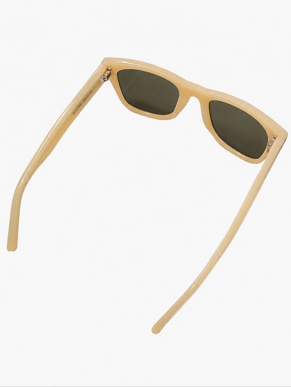 SAINT LAURENT | SL 51 059 Cream Square Sunglasses - Picture 3 of 5
